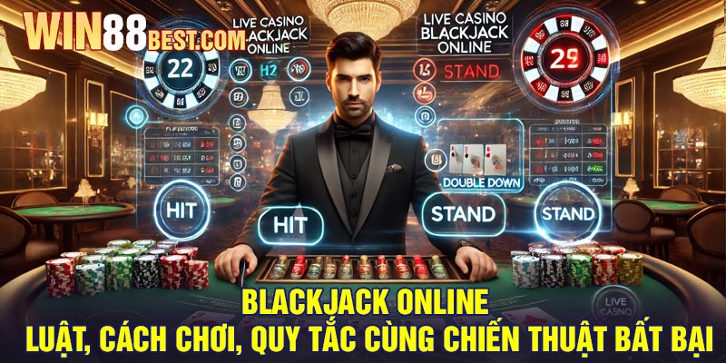 Blackjack Online - Luật, cách chơi, quy tắc cùng chiến thuật bất bại