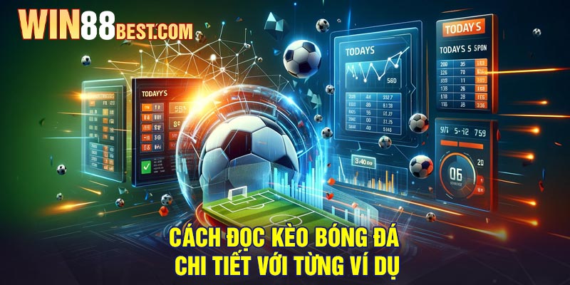 Cách đọc Kèo Bóng Đá chi tiết với từng ví dụ